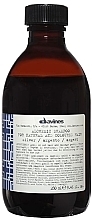 Fragrances, Perfumes, Cosmetics Natural & Colored Hair Shampoo (silver) - Davines Alchemic Shampoo