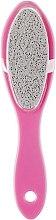 Combinated Pedicure Brush & Pumice, STK-61, pink - Silver Style — photo N2