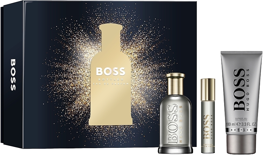 BOSS Bottled - Set (edp/100ml + edp/10ml + sh/gel/100ml) — photo N1