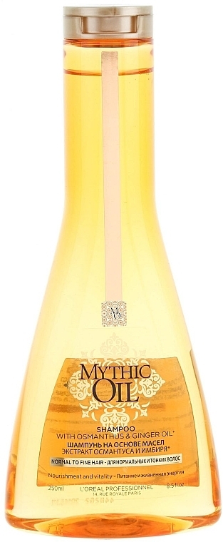 Nourishing Shampoo for Normal & Thin Hair - L'Oreal Professionnel Mythic Oil Shampoo Normal to Fine Hair — photo N1