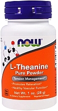 Fragrances, Perfumes, Cosmetics Dietary Supplement "L-Theanine", powder - Now Foods L-Theanine Pure Powder