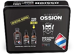 Fragrances, Perfumes, Cosmetics Set - Morfose Ossion Beard Care (beard/sh/100ml + beard/serum/50ml + beard/oil/20ml)