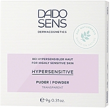 Transparent Powder for Very Sensitive Skin - Dado Sens Hypersensitive Powder Transparent — photo N3