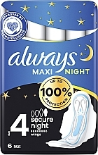 Sanitary Pads, 6 pcs. - Always Classic Night Maxi — photo N1