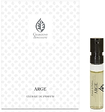 Fragrances, Perfumes, Cosmetics Giardino Benessere Arge Extrait de Parfum - Perfume (sample)