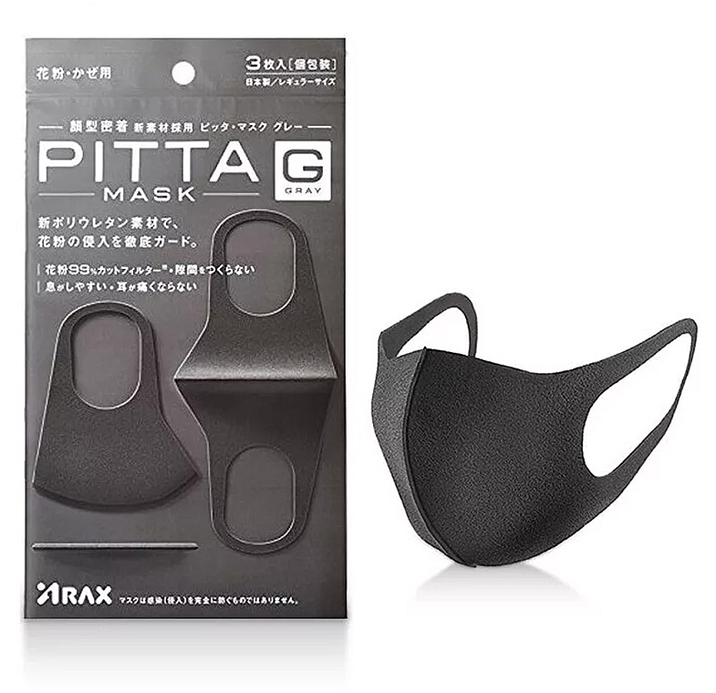 Protective Mask Set, 3 pcs - ARAX Pitta Mask G — photo N1