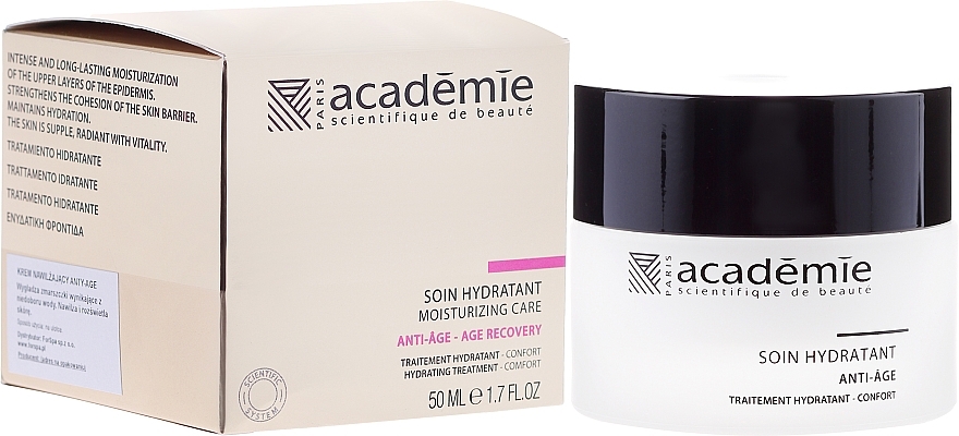 Anti-Aging Hydrating Cream - Academie Age Recovery Hydrating Treatment — photo N22