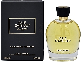Fragrances, Perfumes, Cosmetics Jean Patou Collection Heritage Que Sais-Je? - Eau de Parfum