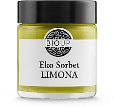 Fragrances, Perfumes, Cosmetics Regulating Cream Butter with Hemp, Birch & Lime - Bioup Eko Sorbet Lemon
