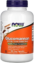 Glucomannan Capsules, 575 mg - Now Foods Glucomannan from Konjac Root — photo N1