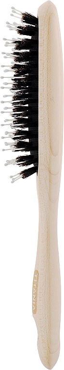 Maple Massage Hair Brush, rectangular - Titania — photo N2