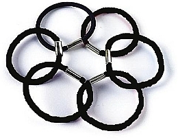 Elastic Hair Ties, FA-9863, 6 pcs - Donegal — photo N1