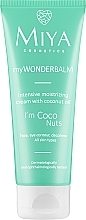 Intensive Moisturizing Face Cream with Coconut OIl - Miya Cosmetics My Wonder Balm I’m Coco Nuts Face Cream — photo N1