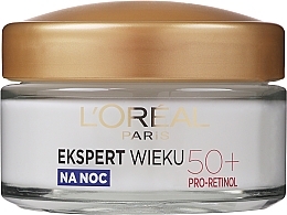 Night Face Cream - L'Oreal Paris Age Specialist Expert Night Cream 50+ — photo N1