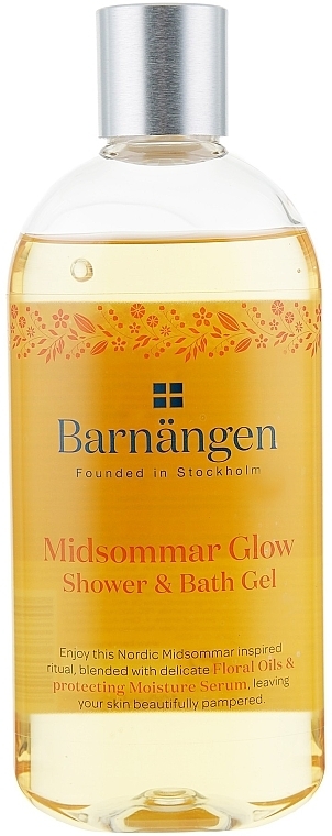 Shower Gel with Flower Oils - Barnangen Nordic Rituals Midsommar Glow Shower&Bath Gel — photo N1