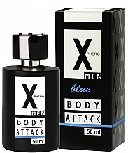Aurora X-Phero Men Blue Body Attack - Pheromone Parfum — photo N2