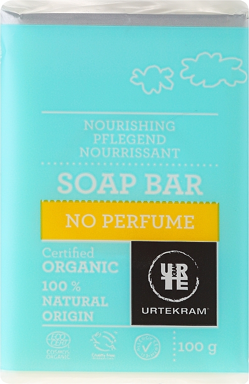 Hand Soap - Urtekram No Perfume Soap Bar — photo N1