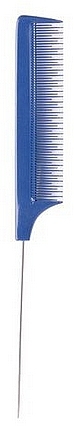 Comb, blue - Bifull Blue Pin Tail Comb — photo N1