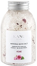 Mineral Bath Salt "Rose" - Kanu Nature Rose Mineral Bath Salt — photo N1