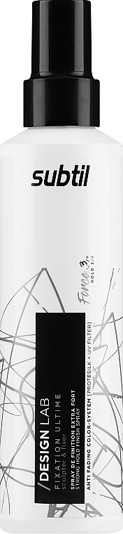Extra Strong Hold Styling Spray - Laboratoire Ducastel Subtil Design Lab Extra-Strong Finishing Spray — photo N1