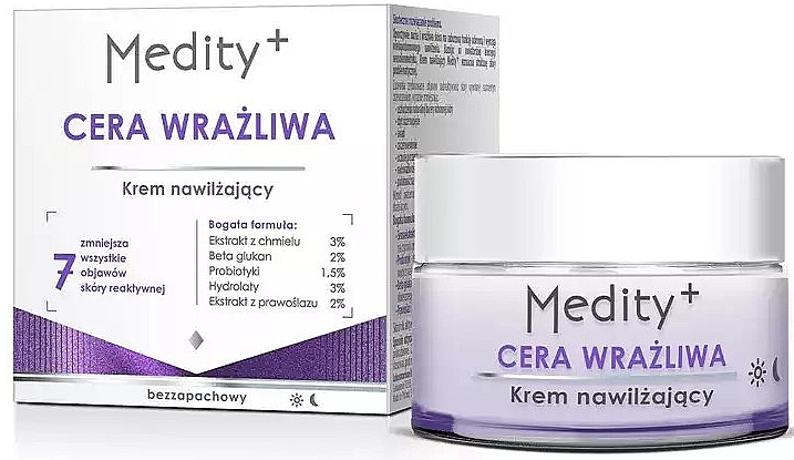 Moisturizing Cream for Sensitive Skin - AVA Laboratorium Medity+ — photo N1