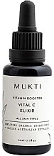 Vitamin Face Booster 'Vital C' - Mukti Organics Vitamin Booster Elixir — photo N1