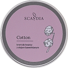 Cotton Oil Face Cream - Scandia Cosmetics Cotton — photo N1