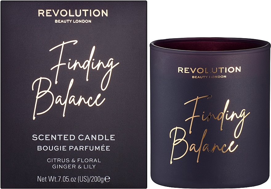 Makeup Revolution Beauty London Finding Balance - Scented Candle — photo N11