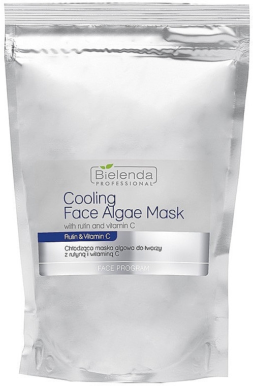 Rutin & Vitamin C Alginate Face Mask - Bielenda Professional Cooling Face Algae Mask (refill) — photo N1