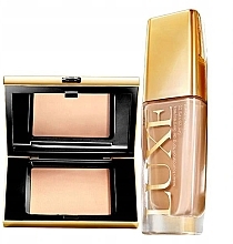 Fragrances, Perfumes, Cosmetics Set - Avon Luxe Medium Bisque (foundation/30ml + powder/10g)