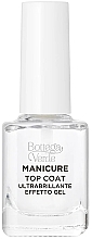 Nail Top Coat - Bottega Verde Ultra-Shiny Gel-Effect Top Coat — photo N1