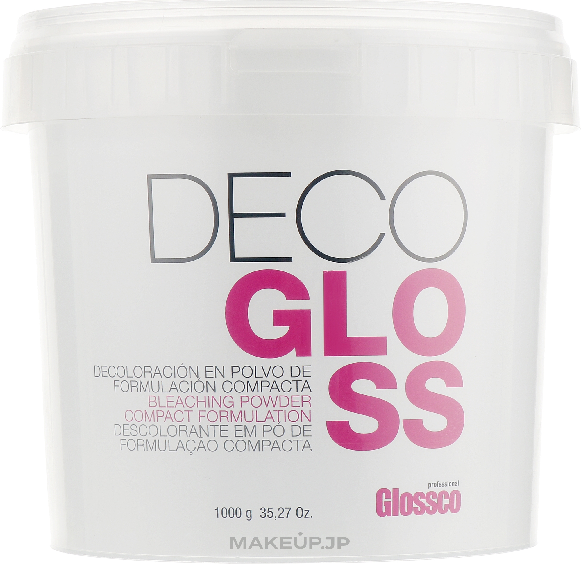Bleaching Powder - Glossco Color Decogloss — photo 1000 g