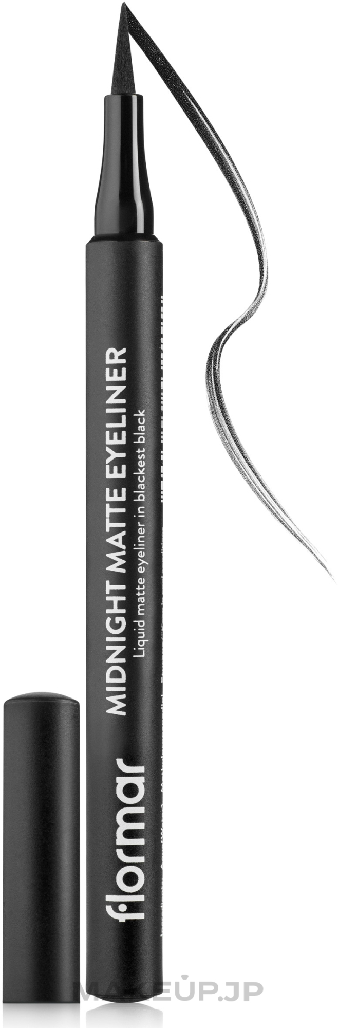 Eyeliner Pen - Flormar Midnight Matte Eyeliner — photo Black