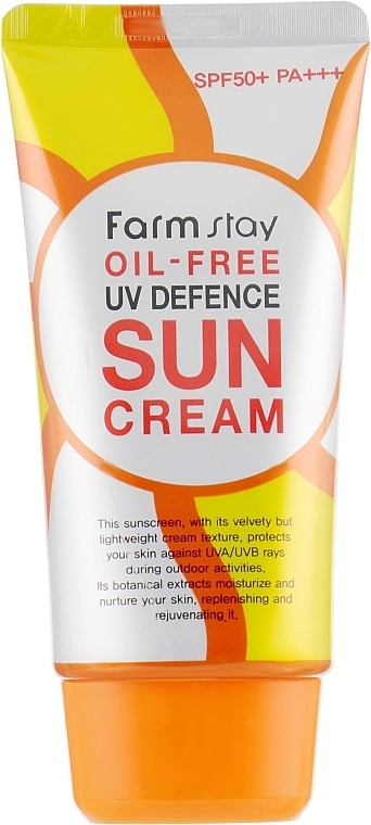 Oil-Free Sunscreen SPF50+ - Farmstay Oil-Free Uv Defence Sun — photo N2