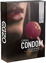 Fragrances, Perfumes, Cosmetics Chocolate Oral Condom - Egzo Oral Condom Chocolate