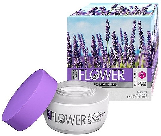 Day Cream for Normal Skin - Nature of Agiva Flower Day Cream For Normal to Mixed Skin — photo N1