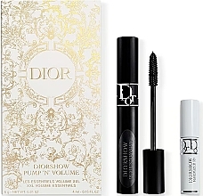 Fragrances, Perfumes, Cosmetics Set - Dior Diorshow Pump'n Volume + Mini Diorshow Maximizer 3D (mascara/6g + l/primer/4ml)