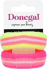 Fragrances, Perfumes, Cosmetics Hair Ties, 2 pcs, FA-5681, pink + yellow-pink - Donegal