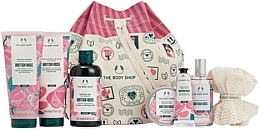 Fragrances, Perfumes, Cosmetics The Body Shop British Rose - Set, 8 pcs