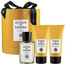 Fragrances, Perfumes, Cosmetics Acqua di Parma Colonia - Set (edc 100ml + s/g 75ml + b/c 75ml)