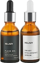 Face Care Set - Hillary Deep Hydration And Skin Regeneration (ser/30 ml + fluid/30ml) — photo N7