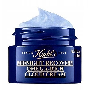 Revitalizing Night Face Cream - Kiehl's Midnight Recovery Omega-Rich Cloud Cream — photo N1