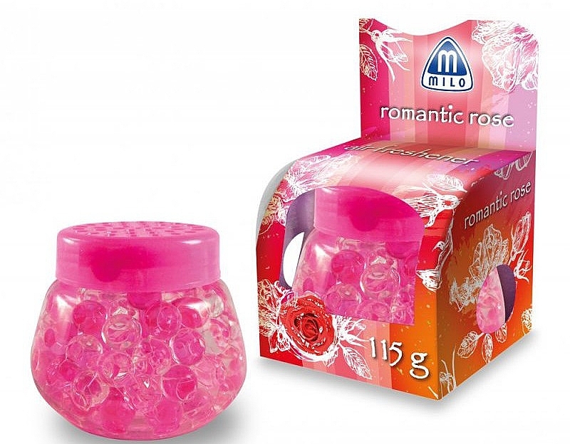 Gel Air Freshener 'Rose' - Mattes Milo Romantic Rose — photo N1