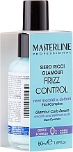 Fragrances, Perfumes, Cosmetics Wavy Hair Serum - Masterline Professional Frizz Control Glamour Curls Serum