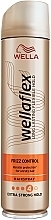 Fragrances, Perfumes, Cosmetics Extra Strong Hold Hair Spray "Frizz Control" - Wella Wellaflex Frizz Control