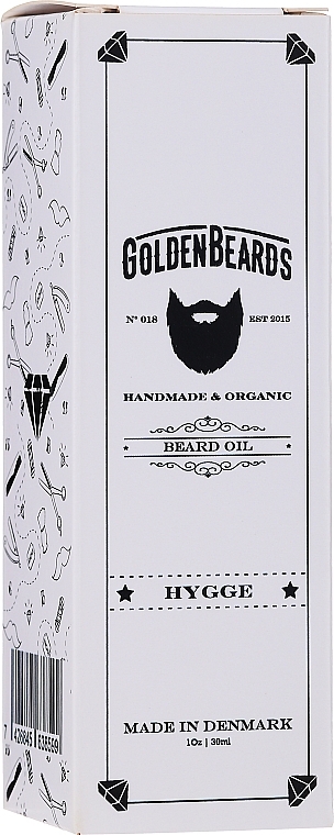 Set - Golden Beards Starter Beard Kit Hygge (balm/60ml + oil/30ml + shm/100ml + cond/100ml + brush) — photo N5