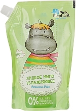 Fragrances, Perfumes, Cosmetics Moisturizing Liquid Soap "Hippo Bodya" - Pink Elephant (doy-pack) 