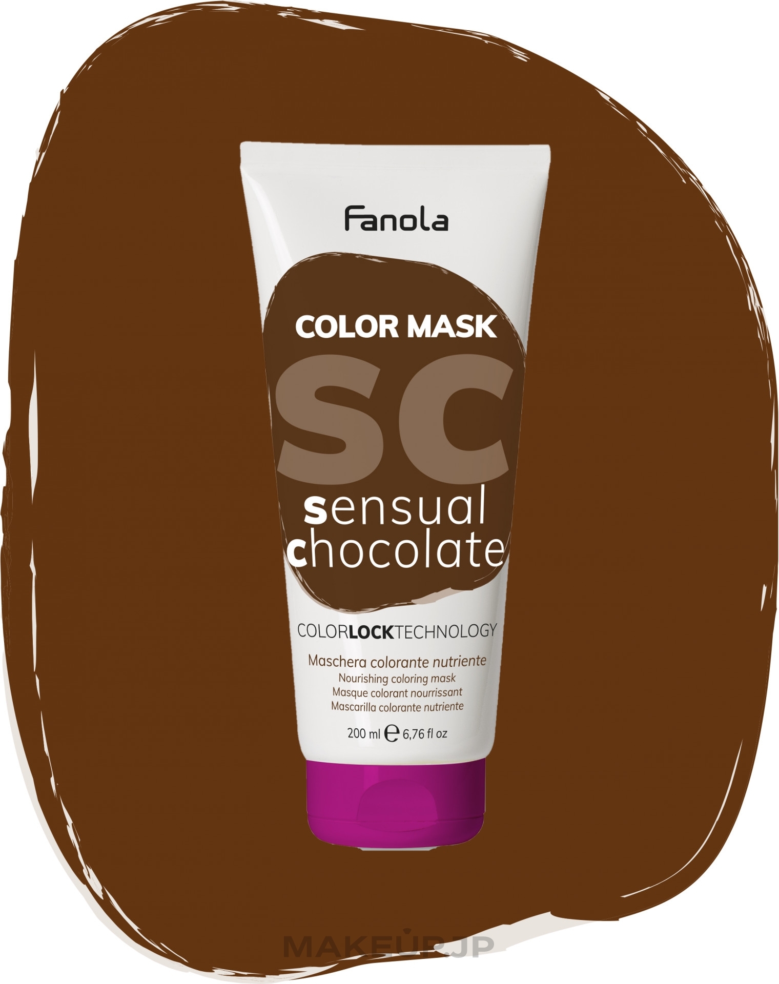 Nourishing Color Mask - Fanola Color Mask — photo Chocolate