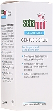 Fragrances, Perfumes, Cosmetics Facial Scrub - Sebamed Clear Face Gentle Scrub