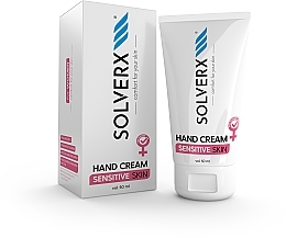 Hand & Nail Cream - Solverx Sensitive Skin Hand Cream — photo N3